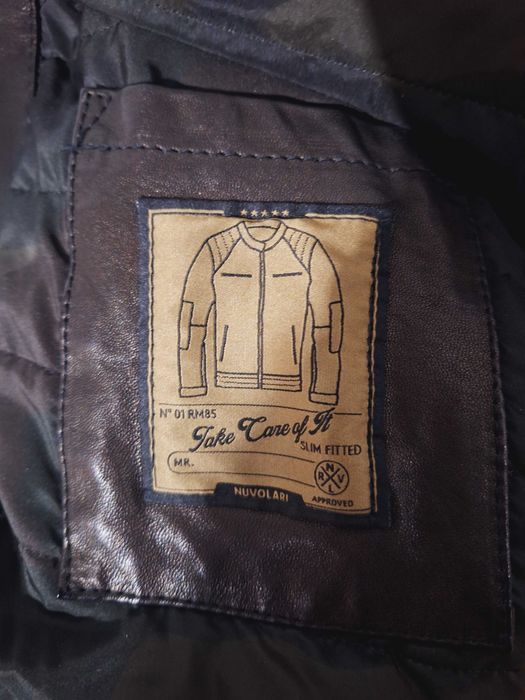 Geaca de piele NUVOLARI