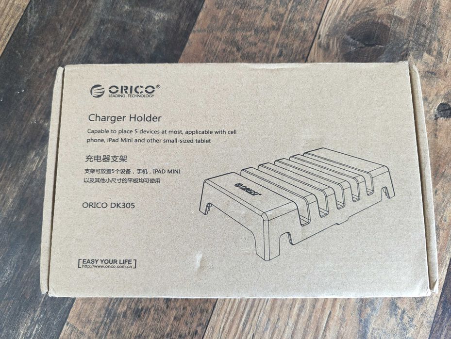 Стойка органайзер с държач за таблети и мобилни телефони ORICO DK305