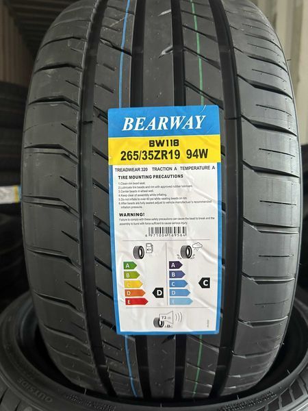 Нови Летни Гуми BEARWAY BW118 265/35R19 94W БОРД 2653519