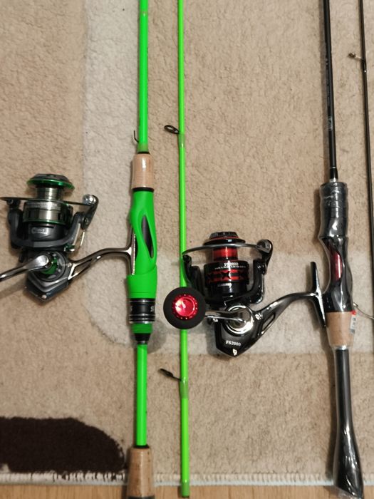 Lansete Mulinete Spinning Baitcasting Pescuit