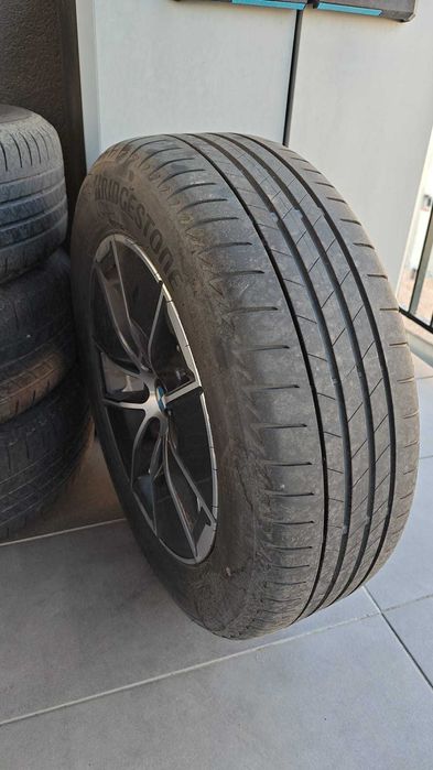 Ieftin! Jante 16" originale BMW cu senzori presiune si anvelope vara