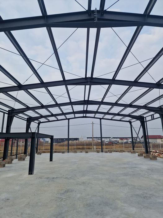 Vând hală metalică lucrăm fără avans