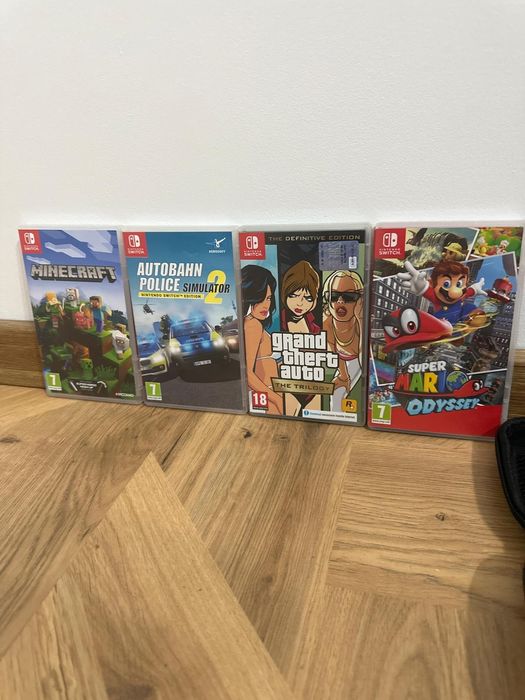 Nintendo Switch OLED 5 jocuri