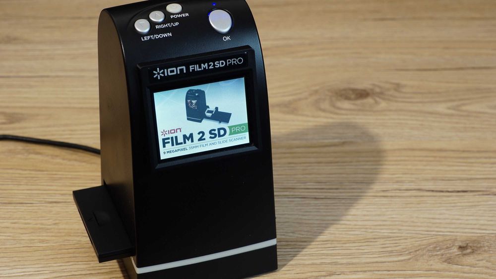 Scanner film 35mm (pozitiv/negativ) pe card SD - ION FILM2SD Pro