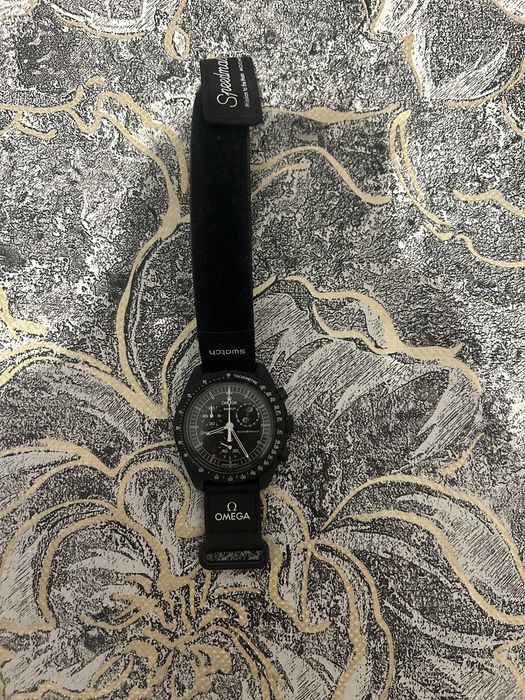 Omega x swatch mission to the moon.