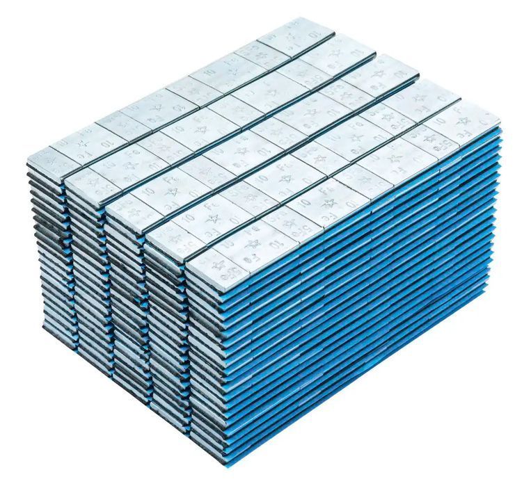 Cutie contragreutati autoadezive 5/10 grame - 100 fasii five star- 8 b