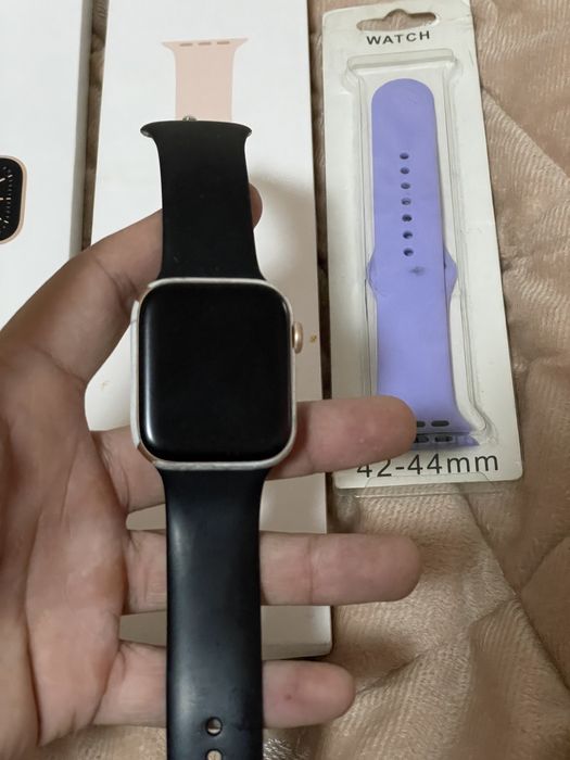apple watch 6 44mm pink sand
