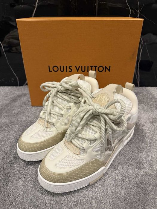 #EDITIE LIMITATĂ# Louis Vuitton LV Skate Bej Crem - Verificare Colet
