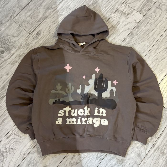 Broken Planet Hoodie Brown