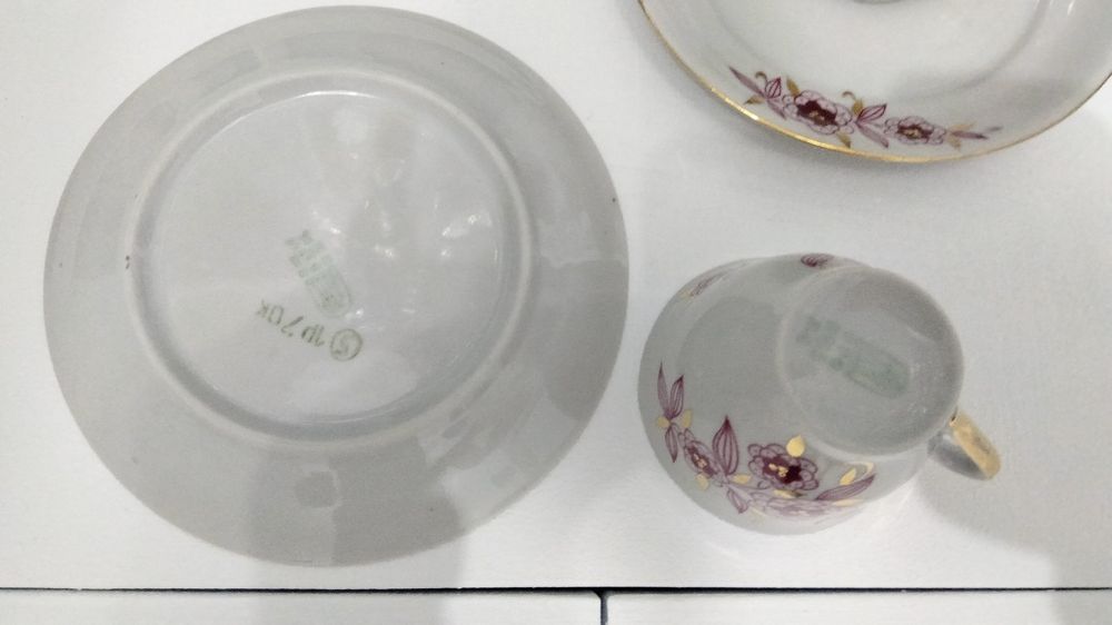 Продам две кофейные пары! СССР!