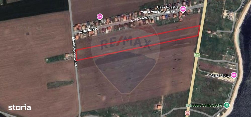 Teren intravilan 1,95 ha Vama Veche