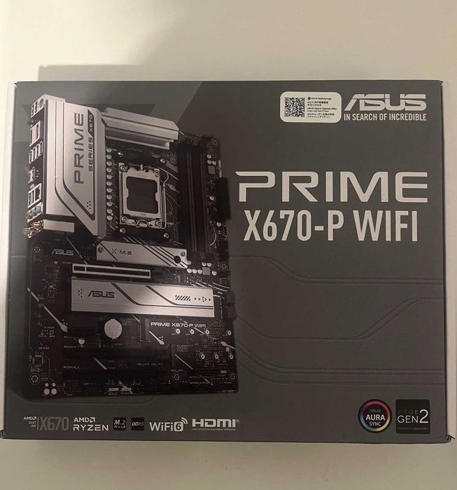 ASUS Prime X670-P wifi дънна платка дъно motherboartd продава