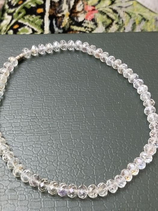 Чехословакия бусы горный хрусталь