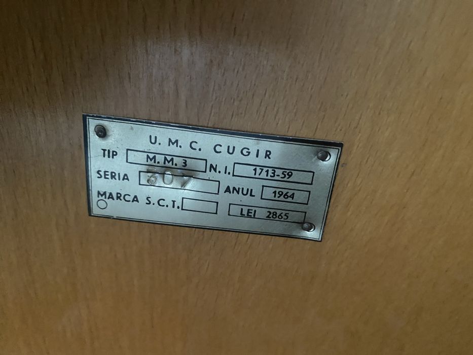 Mașină de cusut ILEANA Cugir (M.M.3) din 1964 – Pachet complet de colecție, cu manual și accesorii