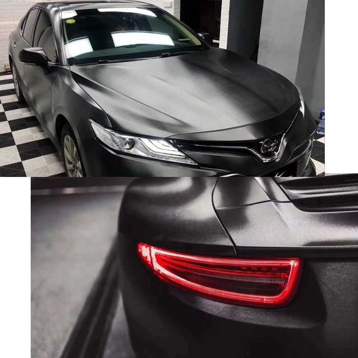 Фолио карбон Лукс 1.52М Х 1М - TXQ 006 Черно