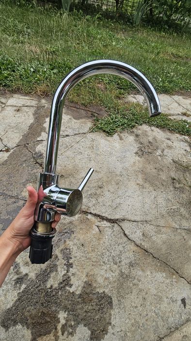 Vand chiuveta inox si baterie inox