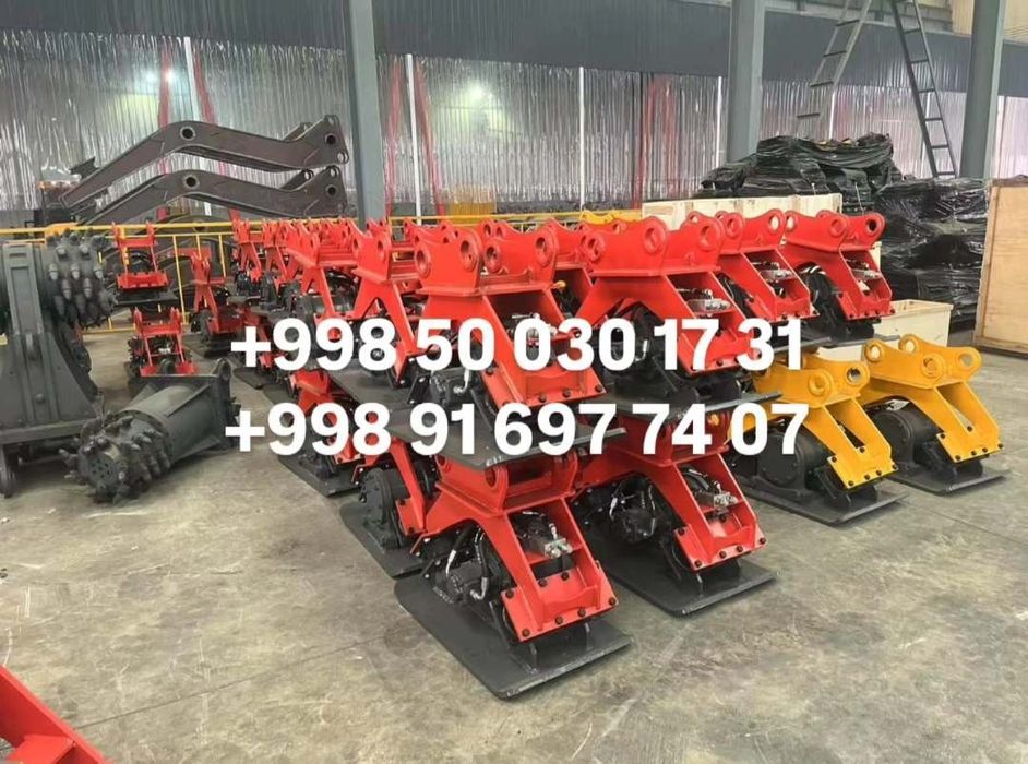 Vibratrambovka вибро yer tekislaydigan екскаватор sany volvo hyundai