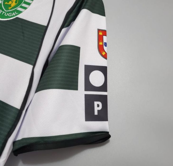 Tricou de fotbal C. Ronaldo #28 Sporting CP, sezon 2002/2003, RETRO
