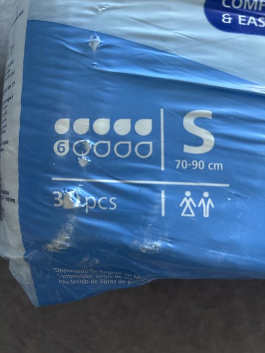 Pampers MoliCare Premium – Mărimea S – 30 bucăți