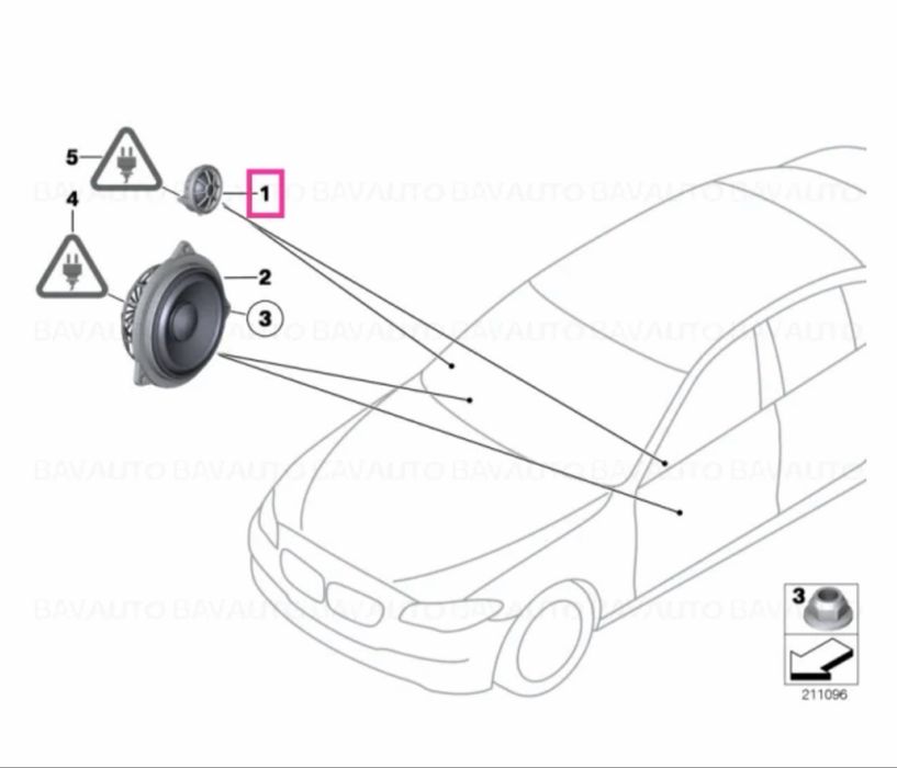 Tweeter harman kardon  bmw