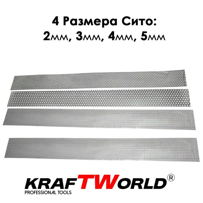 Фуражомелка KraftWorld 3.9kW Комплект с 4 Сита – Ярмомелка