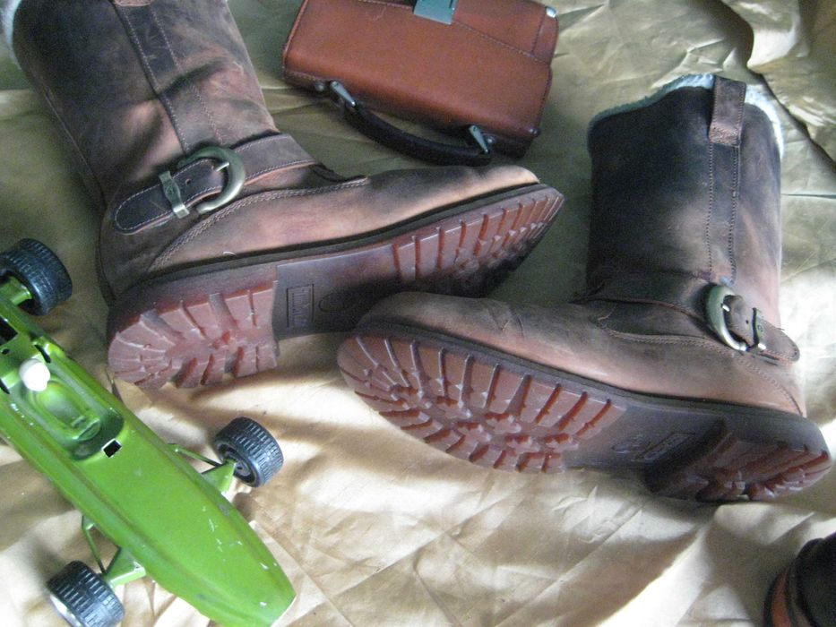 Лучшая Timberland Рабочая Обувь США Рабочих Воловья Натур Кожа 44-45р