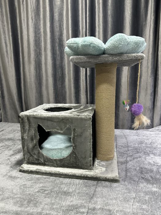 Домик-Когтеточка для кошек [ДОСТАВКА БЕСПЛАТНАЯ]