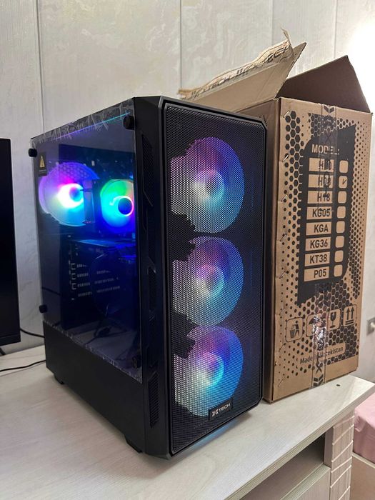 Игровая сборка Xeon E5-2673 v3+ RX 5500 XT DDR6 8GB+ ОЗУ 16ГБ+ SSD 1TB