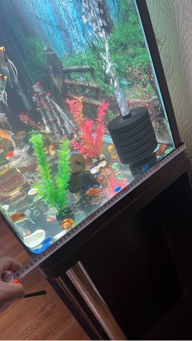 Аквариум заводской 250 литр