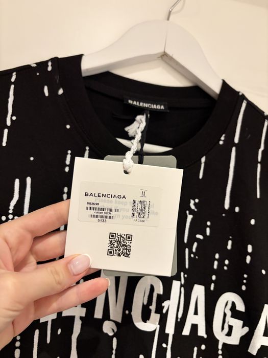 Нова мъжка тениска Balenciaga, размер М