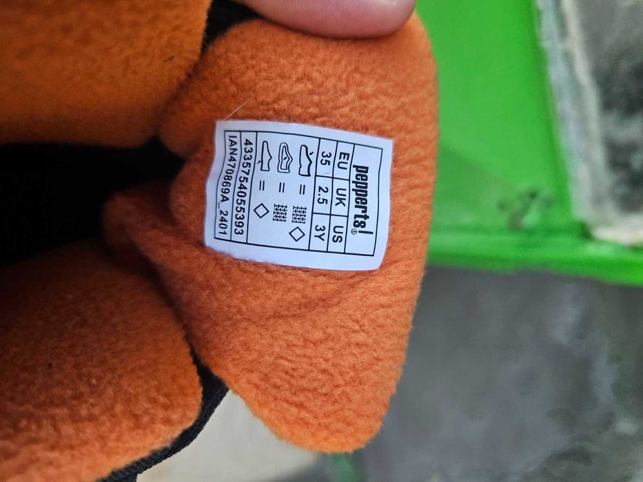 Детски ботушки непромокаеми, 35 номер (разпродажбата на Георги)