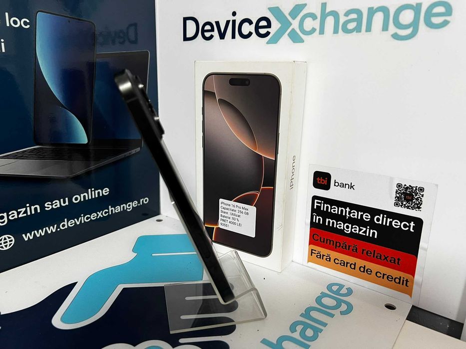 iPhone 16 Pro Max 256 GB * Garantie *Buy Back * deviceXchange