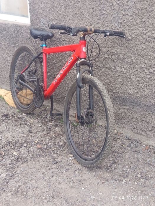 велосипед красный