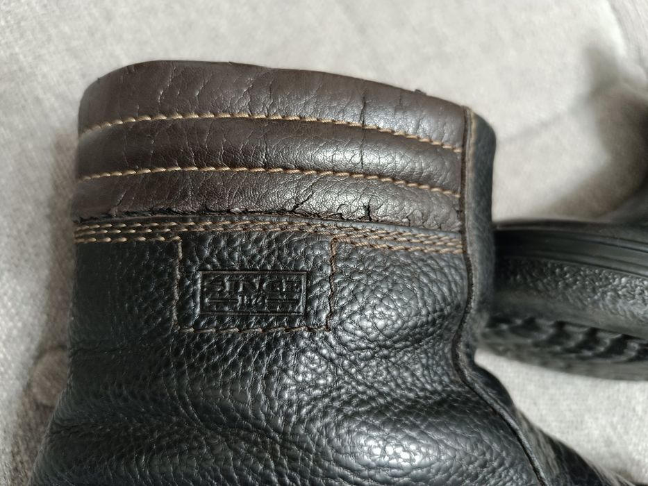 Мужская обувь, 40 размер. Б.у. немецка, кожаная.