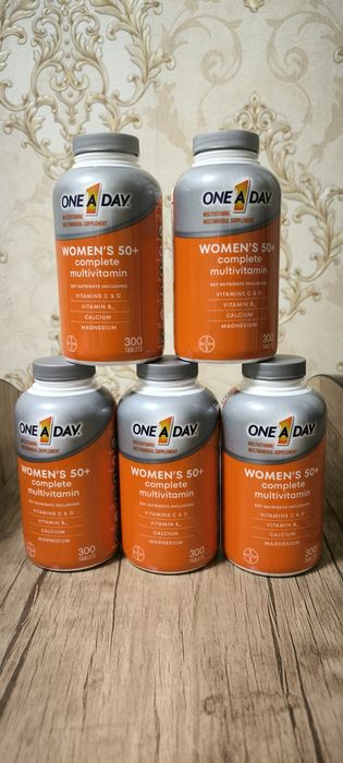 One A Day Women's 50+ — Ayollar go'zalligi va salomatligi har yoshda!