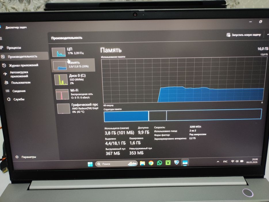 Ноутбук lenovo thinkbook 15 g3 acl