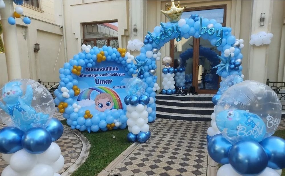 Ofarmlenya shar Оформление Шарами Shar Bilan Bezatish