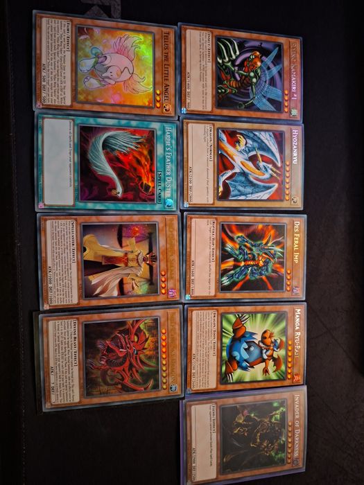 Yu - gi - oh огромен брой карти от различни издания