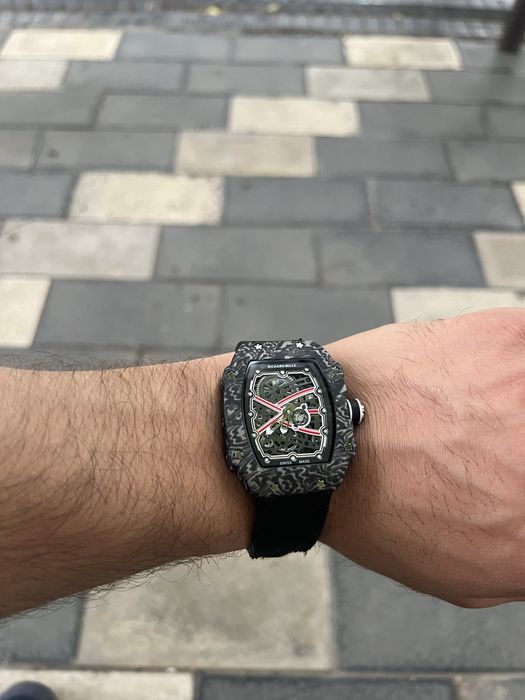 Richard Mille Automatic Mexanika Avtopodzavod soat watch chasi soatlar