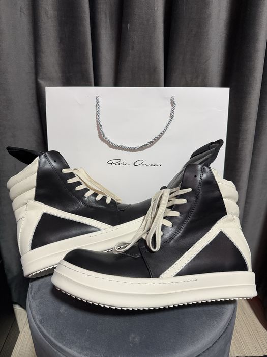 *TOATE MARIMILE* Rick Owens Geobasket black 37 38 39 40 41 42 43 44 45