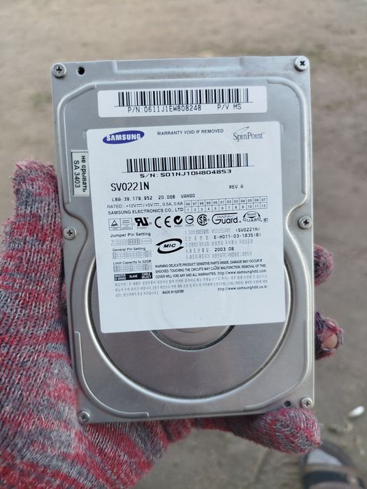 Продам HDD 32GB Для компьютера