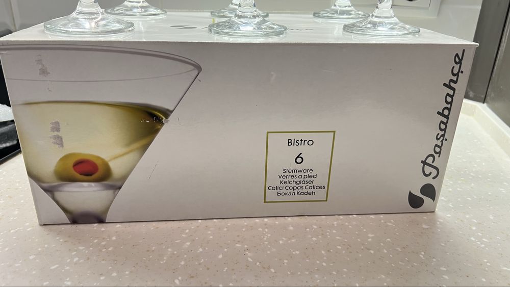 Бокалы для мартини, Paşabahçe, 6 шт