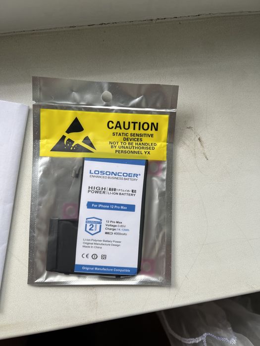 12 про макс айфон батарея аккумулятор