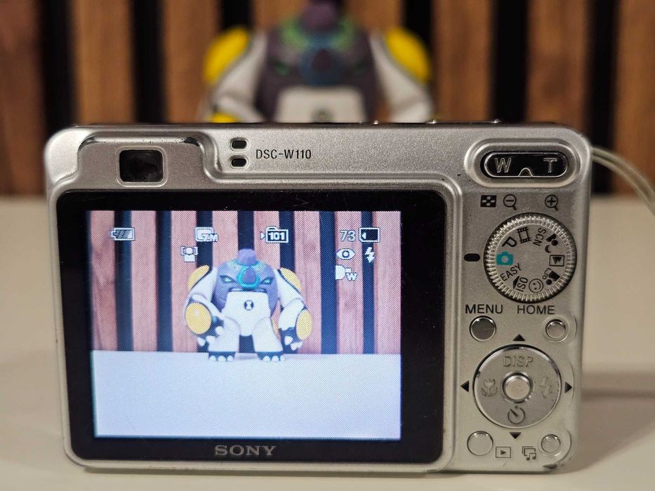 Y2K Aparat foto digital compact Sony W110 7.2MP 4x Zoom