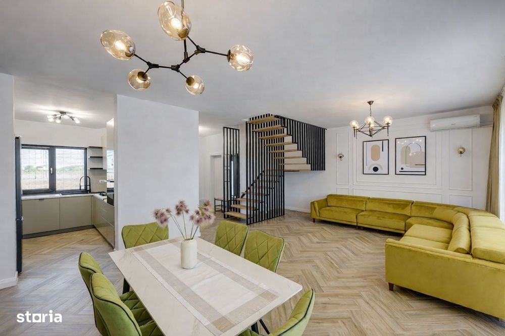 Casă 4 camere de închiriat – Pipera, Voluntari, Matei Milllo padure