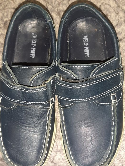 Кожанные полуботинки, кеды 30р