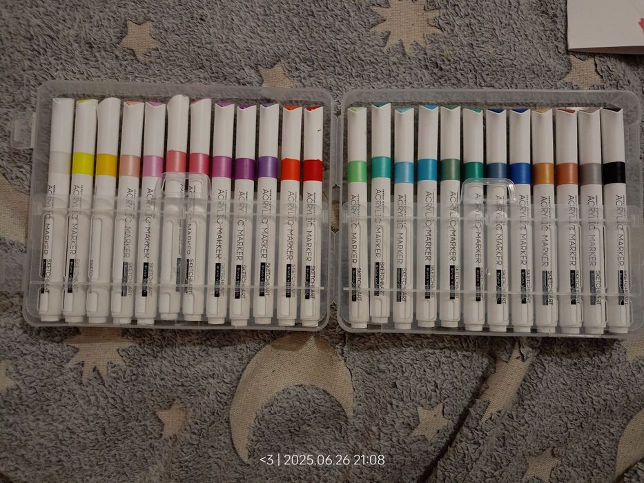 Акрилни маркери 24 цвята