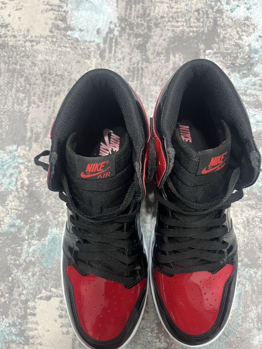 Jordan 1 high patent bred
