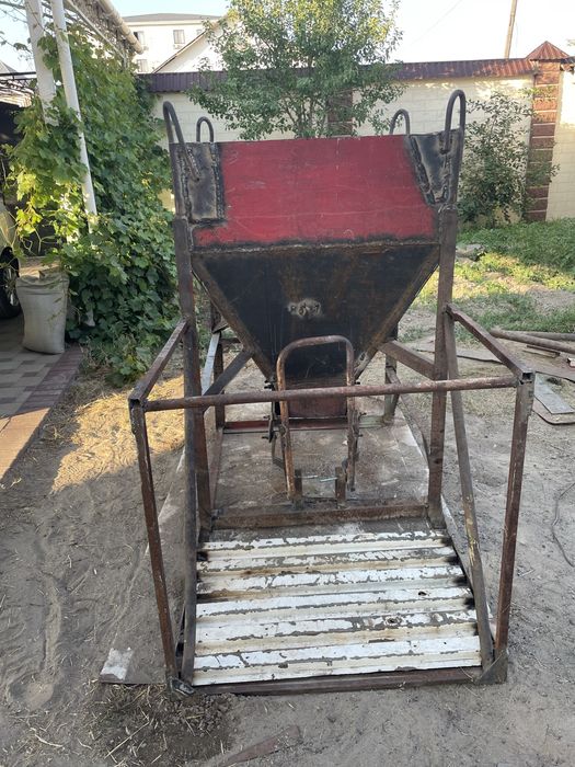 Бадья туфелька с плошадкой