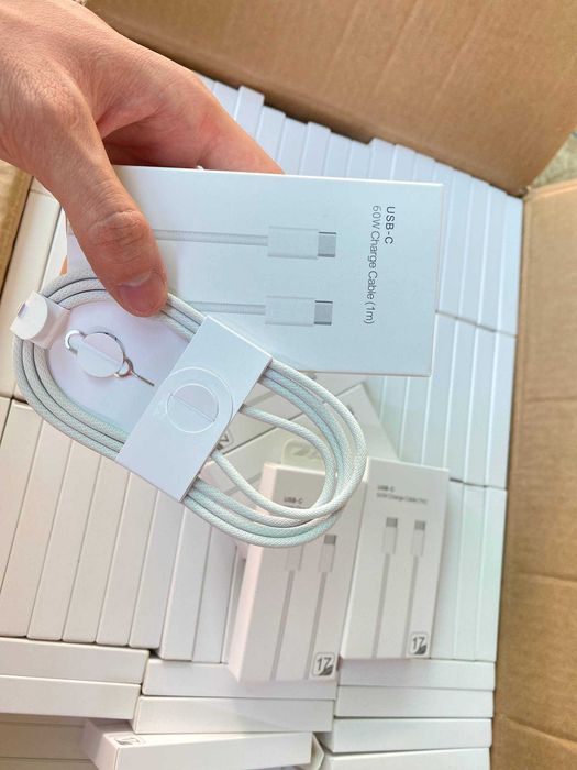 ОРИГИНАЛЬНЫЕ зарядное устройство и кабель для iPhone,Samsung